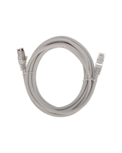 Патч-корд S/FTP, CAT 6A (10G), RJ45-RJ45, 28AWG, LSZH, серый, 3м REXANT 02-0390-3 в Рубцовске Патчкорды (медные) Pintop.ru
