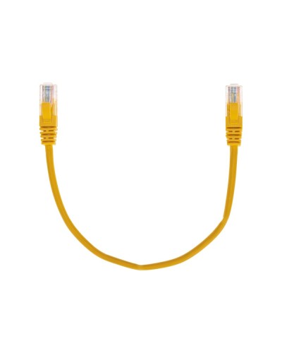 Патч-корд U/UTP, CAT 5e, RJ45-RJ45, 26AWG, LSZH, желтый, 0,3м REXANT 02-0105-03 в Рубцовске Патчкорды (медные) Pintop.ru