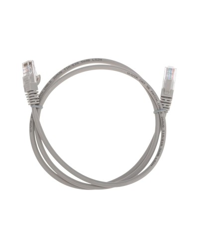 Патч-корд U/UTP, CAT 5e, RJ45-RJ45, 26AWG, LSZH, серый, 1м REXANT 02-0100-1 в Рубцовске Патчкорды (медные) Pintop.ru