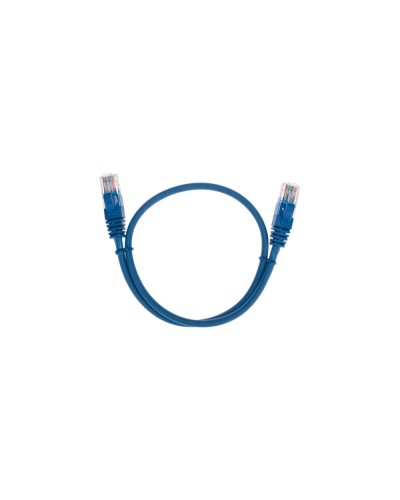Патч-корд U/UTP, CAT 5e, RJ45-RJ45, 26AWG, LSZH, синий, 0,5м REXANT 02-0104-05 в Рубцовске Патчкорды (медные) Pintop.ru