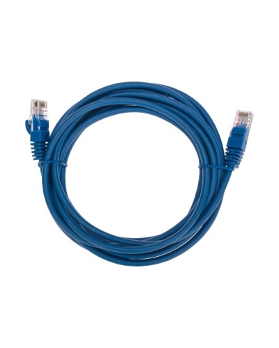 Патч-корд U/UTP, CAT 5e, RJ45-RJ45, 26AWG, LSZH, синий, 3м REXANT 02-0104-3 в Рубцовске Патчкорды (медные) Pintop.ru
