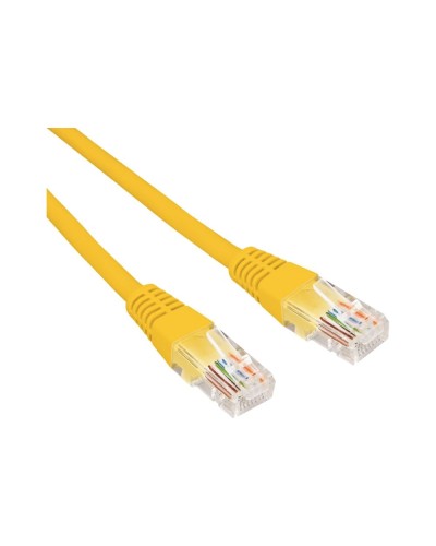 Патч-корд U/UTP, CAT 6, RJ45-RJ45, 26AWG, LSZH, желтый, 0,3м REXANT 02-0295-03 в Рубцовске Патчкорды (медные) Pintop.ru