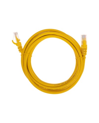 Патч-корд U/UTP, CAT 6, RJ45-RJ45, 26AWG, LSZH, желтый, 3м REXANT 02-0295-3 в Рубцовске Патчкорды (медные) Pintop.ru