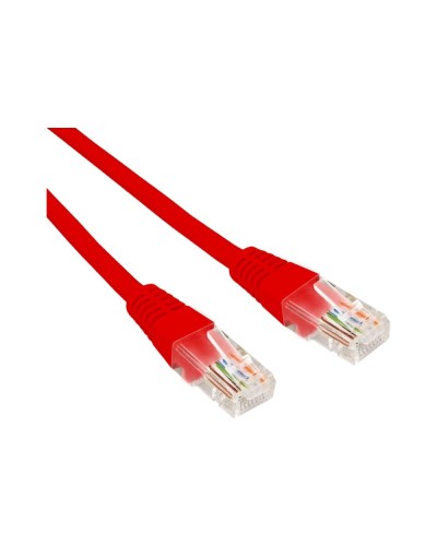 Патч-корд U/UTP, CAT 6, RJ45-RJ45, 26AWG, LSZH, красный, 0,3м REXANT 02-0293-03 в Рубцовске Патчкорды (медные) Pintop.ru