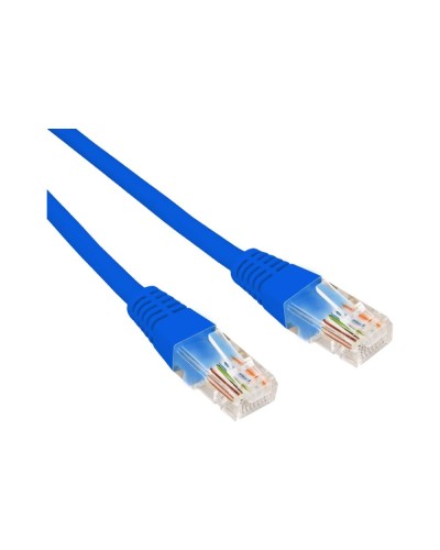 Патч-корд U/UTP, CAT 6, RJ45-RJ45, 26AWG, LSZH, синий, 0,3м REXANT 02-0294-03 в Рубцовске Патчкорды (медные) Pintop.ru