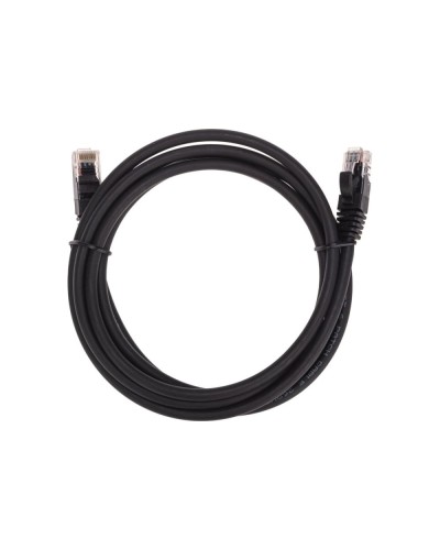 Патч-корд U/UTP, CAT 6, RJ45-RJ45, 26AWG, LSZH, черный, 2м REXANT 02-0292-2 в Рубцовске Патчкорды (медные) Pintop.ru