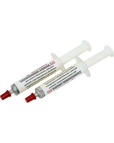 Смазка силиконовая 221, до +350 C, 2 мл, шприц REXANT (09-3955) в Рубцовске Монтажные материалы Pintop.ru