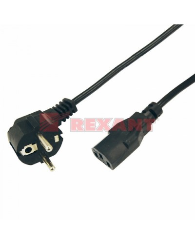 Шнур сетевой Евро 0.75мм² 1.8М (PVC) (с заземлением) (10шт/уп) REXANT 11-1131 в Рубцовске Патч-корды и пигтейлы Pintop.ru