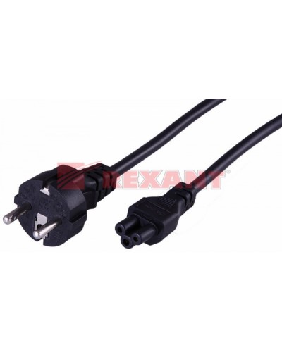 Шнур сетевой Евро 3х0.75мм² 1.8М (PVC) (с заземлением) (ноутбук) (10шт/уп) REXANT 11-1151 в Рубцовске Патч-корды и пигтейлы Pintop.ru