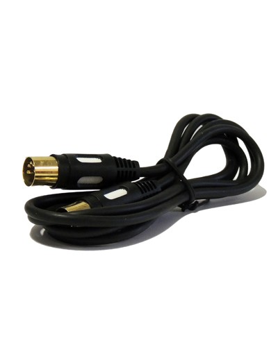 Шнур DIN 5PIN Plug - DIN 5PIN Plug 1.5 м GOLD (10шт/уп) REXANT 17-2522 в Рубцовске Патч-корды и пигтейлы Pintop.ru