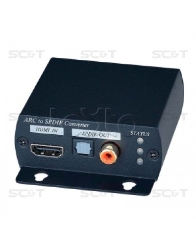 Преобразователь цифрового аудио из HDMI сигнала SC&T ARC01 в Рубцовске Видеоусилители, Модуляторы, Делители Pintop.ru
