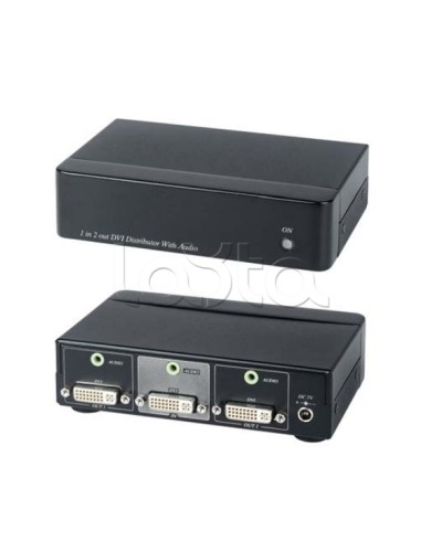 Усилитель-разветвитель DVI и аудио сигнала SC&T DD02A в Рубцовске Видеоусилители, Модуляторы, Делители Pintop.ru