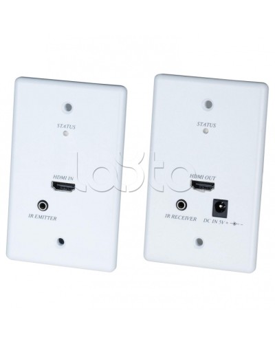 Комплект передачи HDMI с обратным ИК-повторителем SC&T HW01 в Рубцовске Видеоусилители, Модуляторы, Делители Pintop.ru