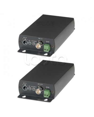 Комплект для передачи HD-SDI и RS485 по одному кабелю витой пары SC&T SDI05A в Рубцовске Видеоусилители, Модуляторы, Делители Pintop.ru