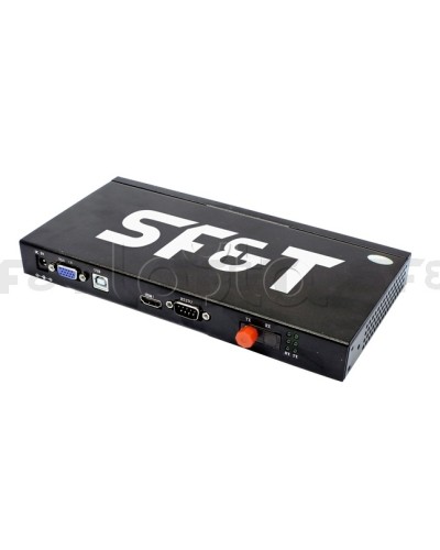 Передатчик DVI + Audio + USB + RS232 по оптоволокну SF&T SFD14A1S5T в Рубцовске Видеоусилители, Модуляторы, Делители Pintop.ru