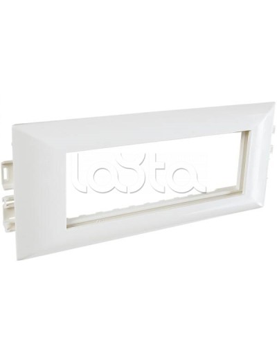 Суппорт с рамкой на 3 поста (45х45) в профиль для кабельных каналов 100х50, 105х50 SPL (100009S) в Рубцовске Аксессуары для кабель-канала Pintop.ru