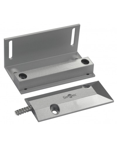 Магнитоконтактный датчик, НР, серебряный, накладной для металлических дверей, металлорукав, зазор 60 мм Smartec ST-DM141NO-SL в Рубцовске Извещатели охранные Pintop.ru