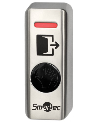 Кнопка ИК-бесконтактная металлическая накладная Smartec ST-EX341LW в Рубцовске Кнопки выхода Pintop.ru