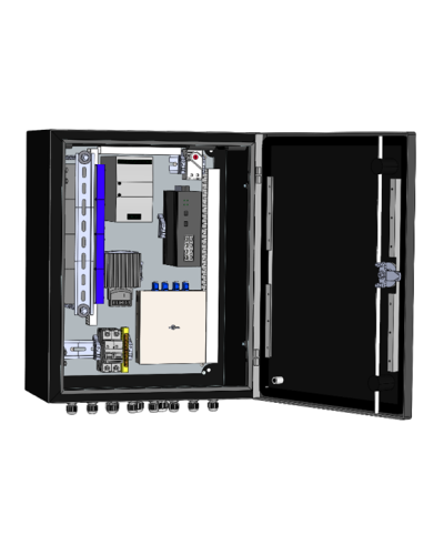 Узел коммутации всепогодный SpaceCam SC-Box-8GP-240-2G-UPS(B) в Рубцовске Коммутаторы Pintop.ru