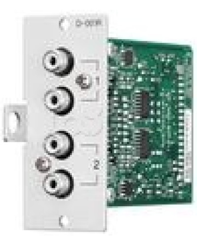 Модуль стерео входа небалансный 2-х канальный TOA D-001R в Рубцовске Системы оповещения и трансляции TOA Pintop.ru