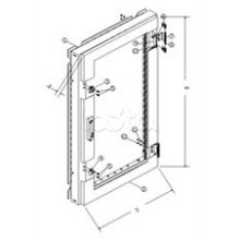 Дверь передняя плексигласовая TOA PGD-22