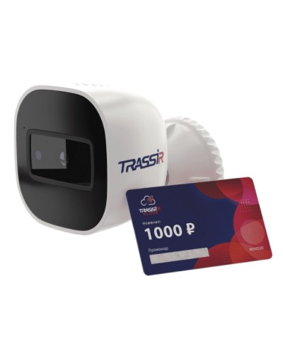 IP-камера видеонаблюдения уличная TRASSIR CloudBulletWifi в Рубцовске IP-камеры Pintop.ru