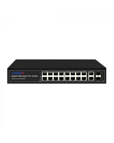 Управляемый коммутатор TRASSIR TR-NS24202S-300-16PoE v2 в Рубцовске Коммутаторы Pintop.ru