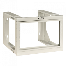 Рама настенная 19", с регулируемой глубиной 461-664 мм, 6U, серая TWT (TWT-FRWAJ-6U-GY)