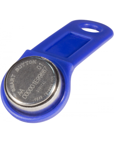 Ключ Tantos TM1990A iButton TS (синий) в Рубцовске Дополнительное оборудование для СКУД Pintop.ru