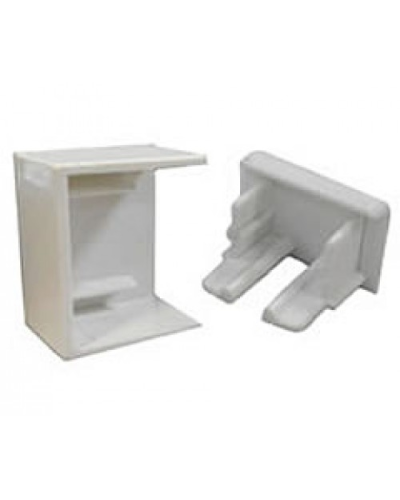 Заглушка 40х25мм (10шт) 1000шт. Экопласт 72808-10 в Рубцовске Аксессуары для кабель-канала Pintop.ru