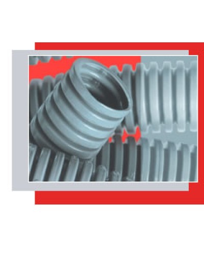 Труба гофрированная ПВХ тяжелая, с зондом диам. 32 мм (25м) Экопласт 11132 в Рубцовске Труба гофрированная Pintop.ru