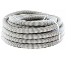 Труба гофр. ПНД HF 50 мм с зондом лёгкая серый (15 м) ОКЛ Экопласт 20150HF