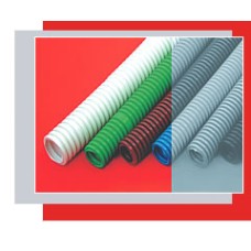 Труба гофрированная ПНД тяжелая диам 16 мм, с зондом Экопласт 21116