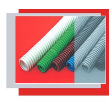 Труба гофрированная ПНД тяжелая диам 20 мм, с зондом Экопласт 21120