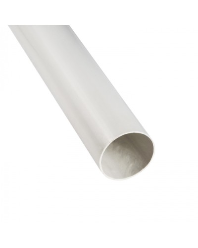 Труба ПНД гладкая тяжелая, цвет серый, диам 32мм (3м) Экопласт (23032-GR) в Рубцовске Гладкая труба Pintop.ru