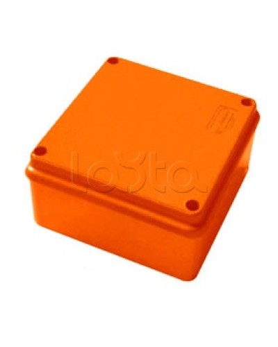 Коробка огнестойкая 100х100х55, 5P, (1,5-10 мм2), без галогена Экопласт 42317HF в Рубцовске Коробки (ОКЛ) Экопласт Pintop.ru