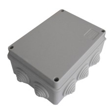 Коробка распределительная о/п 150х110х70 мм, 10 вых., без галогена Экопласт 44009HF