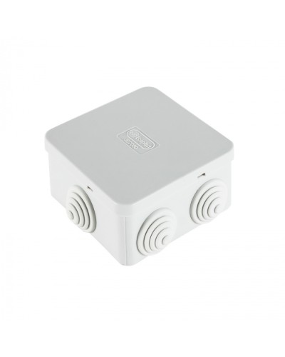 Коробка распределительная о/п, для монтажного пистолета 85х85х50, без галогена, 6 вых, IP44 (44066HF) в Рубцовске Распределительные коробки Pintop.ru