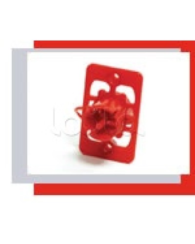 Втулка концевая для заливки в бетон 20/32мм (красный) Экопласт 44608 в Рубцовске Крепежные изделия Pintop.ru