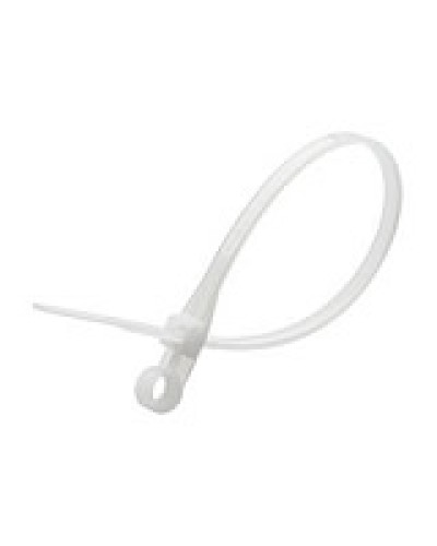 Хомут кабельный 3,5x110 мм с монтажным отверстием Экопласт 45109 в Рубцовске Стяжки-хомуты Pintop.ru