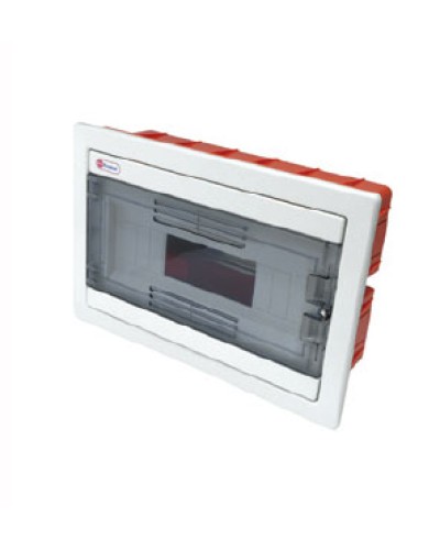 Щиток скрытой установки, 12 модулей, IP40 Экопласт 46012 в Рубцовске Боксы для автоматов Pintop.ru