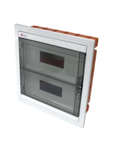 Щиток скрытой установки, 24 модулей, IP40 Экопласт 46024 в Рубцовске Боксы для автоматов Pintop.ru