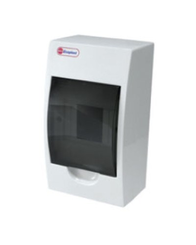 Шкаф настенный с дверцей, 6 модулей, IP40 Экопласт 46106 в Рубцовске Боксы для автоматов Pintop.ru