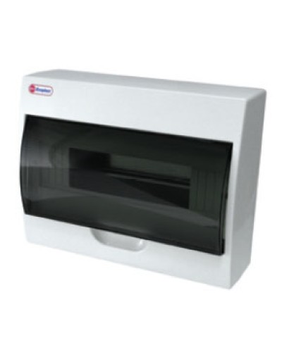 Шкаф настенный с дверцей, 24 модулей, IP40 Экопласт 46124 в Рубцовске Боксы для автоматов Pintop.ru