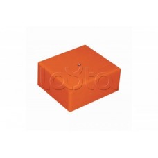 Коробка огн. с глад. стенками,без галогена, заземление, IP41, 3P, (1,5-10мм2) (оранж) ОКЛ Экопласт 46311PE-HF