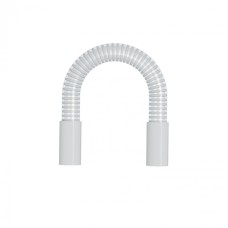 Гибкий переход для трубы диам. 25мм, длина 30см, цвет белый (49415W)