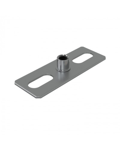 Пластина опорная с гайкой М8 (1уп=150шт) Экопласт (59920) в Рубцовске Аксессуары для лотков Pintop.ru