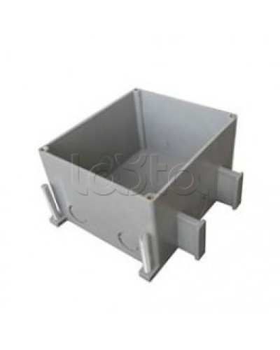 Коробка для люков в пол на 2 поста (45х45)+2 модуля (45х22,5), пластик Экопласт 70125 в Рубцовске Системы лючков и колонн Pintop.ru