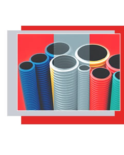 Труба для прокладки кабеля под землей D54мм (внешн.) Экопласт 80040 в Рубцовске Труба гофрированная Pintop.ru