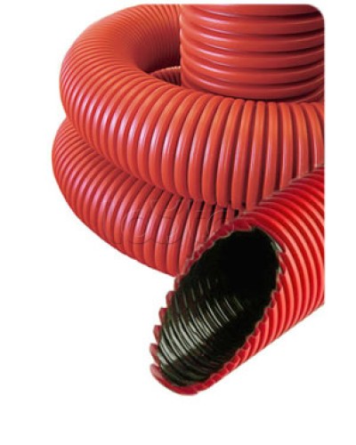 NR110 Гофрированные трубы для прокладки кабеля под землей с протяжкой D110мм (внешн.) (801110) в Рубцовске Труба гофрированная Pintop.ru